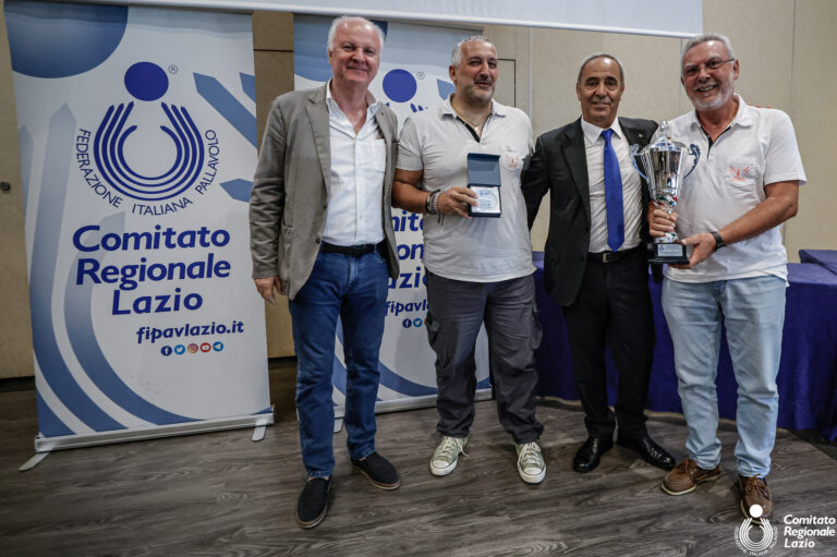 Premiazioni atleti e società FIPAV Lazio 2023