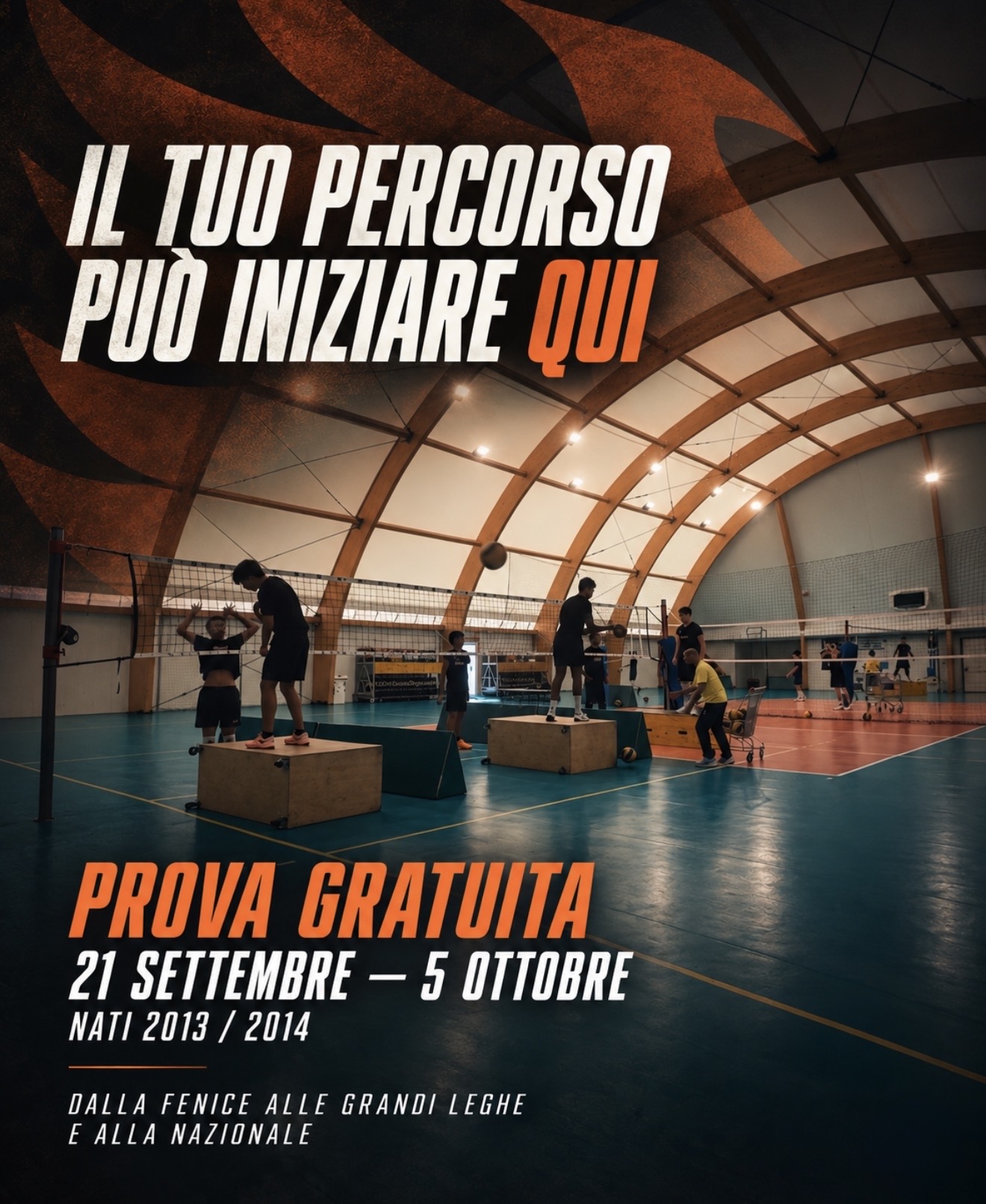 IL TUO PERCORSO PUÒ INIZIARE QUI